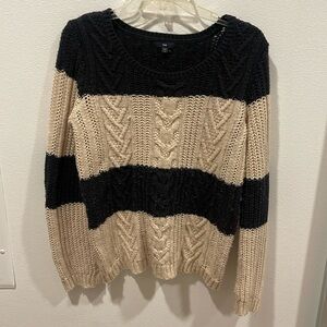 Gap striped sweater